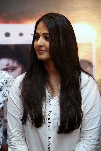 Actress Anushka Shetty Photos In White Dress 13